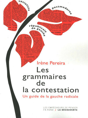 cover image of Les grammaires de la contestation